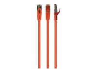 Cablexpert - Patch-Kabel - Rj-45 (Hane) Till Rj-45 (Hane) - 2 M - 6.2 Mm - S/Ftp - Cat 6A - Halogenfri, Formpressad, Hakfri, Tvinnad - Orange