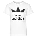 adidas Originals T-skjorte - Hvit/sort Barn, størrelse 152 cm