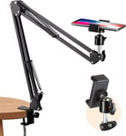 Overhead  Tripod  Mount  Articulating  Arm  Phone  Holder  Video  Webcam  Stand