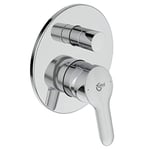 Ideal Standard A7185AA Alpha Mitigeur encastré pour baignoire de douche Chromé