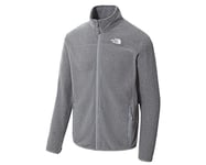 THE NORTH FACE 100 Glaciers Sweat-Shirt, TNF Medium Grey Heather, L Homme