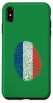 Coque pour iPhone XS Max France C'est dans mon ADN France empreinte digitale