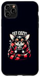 iPhone 11 Pro Max Get Cozy Chihuahua Hot Cocoa Chocolate Coffee Cold Weather Case