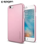 For iPhone 6S / iPhone 6 Case, Spigen Thin Fit Protective Cover - Metallic Rose