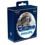 PHILIPS Bilpære H4 RACING VISION 150% 2-PACK