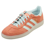 adidas Handball Spezial Mens Fashion Trainers in Wonder Clay - 4 UK