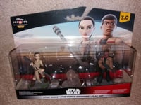 Disney Infinity 3.0 Star Wars The Force Awakens Play Set Figures Finn Rey