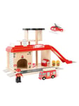 Small Foot - Wooden Fire Station with Accessories.