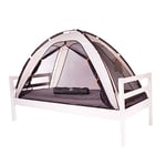 DERYAN Bedtent - Moustiquaire de lit - Cream - Protège Votre Enfant endormi Contre Les moustiques et Les Insectes - Léger et Compact - Moustiquaire de Voyage Portable