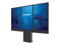 Peerless-Av Outdoor Digital Menu Board Kof546-3Ohf-Euk - Stativ - Ultra-Slim - For 3 Digitalunderskrifts-Lcd-Paneler - Låsbar - Matt Svart - Skjermstørrelse: 46" - For Samsung Oh46f