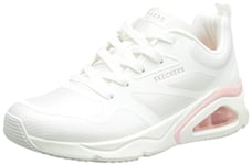 Skechers Tres-air, Basket Femme, White Hot Melt Mesh,36.5 EU