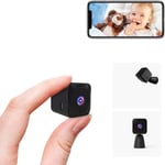 Caméra Espion 4K Hd Mini Wifi Cachée Caméra Espion Pour Regarder Sur Le Téléphone Portable, Intérieur/Extérieur Mini Caméras De Surveillance Sans Fil Longue Durée Spy Cam Ir Vision Nocturne Détection