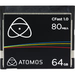 Atomos Muistikortti CFast 1.0 64GB Ninja Star