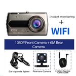 Car DVR Wifi GPS Dash Cam Rear View Vehicle Camera 1080P HD Drive Video Recorder