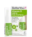 BetterYou Spray Vitamin D 3000 IU Daily Oral Pill free D3 Supplement BBD 11/25