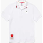 T-shirt Lacoste  Polo  Heritage Blanc