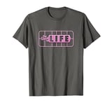 The Game of Life Vintage Neon Pink Game Board Logo T-Shirt