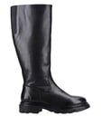 Hush Puppies Rowan Knee Boot - Black, Black, Size 4, Women