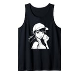 Anime Aesthetic Soft Grunge Waifu Anime Baseball Girl Tank Top