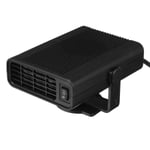 Ventilateur de chauffage électrique pour voiture, chauffage instantané, dégivrage/refroidissement réglable, 24 V, noir