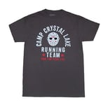 Friday The 13th Camp Crystal Lake Running Team Officially Licensed T-Shirt