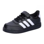 adidas Mixte BREAKNET 2.0 Shoes Children Chaussures, Core Black/Cloud White/Cloud White, 34 EU