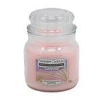 Pink Island Sunset Yankee Scented Candle Jar Medium 340g Burn Time 60hrs Approx