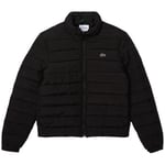 Manteau Lacoste  Doudoune  à capuche Full Zip Noir