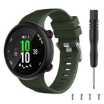 Silikonarmband Garmin Forerunner 45 Grön