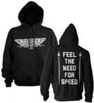 Hybris Top Gun Maverick - Need For Speed Hoodie (Black,XXL)