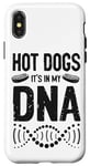 iPhone X/XS Hot Dog Adult Hot Dogs It's In My Dna Case