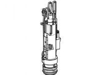 Geberit Omega spolarmatur - 3/6ltr t/indb cist