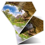 2 x Diamond Stickers 7.5 cm - Hamilton Pool Sinkhole Texas USA  #16167