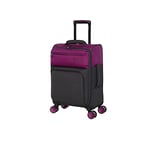 it luggage Duo-Tone 22" Softside Carry-on 8 Wheel Spinner, Fuschia Red/Magnet, 22", Duo-Tone 22" Softside Carry-on 8 Wheel Spinner