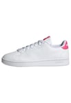 adidas Femme Advantage Baskets, Ftwr White Ftwr White Ftwr White, 43 1/3 EU