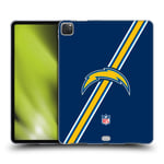 OFFICIAL NFL LOS ANGELES CHARGERS LOGO SOFT GEL CASE FOR APPLE SAMSUNG KINDLE