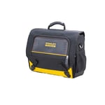 Stanley Fmst1 – 80149 Sac Porte-Outils Et Ordinateurs Personnels Gamme FatMax - Base Rigide Étanche À L'Eau - 600 Deniers - Large Capacité - Nombreuses Poches - Sangle D'Épaule Détachable