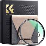 K&F Concept Filtre UV 67mm en Cuivre Nano-X Pro Ultra Fin HD Imperméable Anti des Rayures avec Étui pour Objectif Appareil Photo