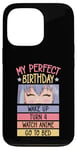 Coque pour iPhone 13 Pro My Perfect Birthday Wake Up Turn 4 Montre Anime Go To Bed