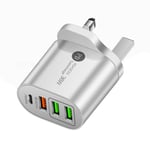 PD20W+QC3.0+2.4A Dual USB Fast Charging Mobile Phone Plug , Suitable for6992