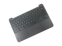 Hp 917442-Dh1, Kabinett + Tastatur, Nordisk, Hp, Chromebook 11 G5