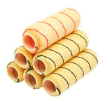 ProDec PRRE023 9 inch x 1.75" Woven Trade Professional Paint Rollers 6 pack for A Smooth Finish Painting with Emulsion and Masonry Paints on Interior and Exterior Walls and Ceilings, 9"