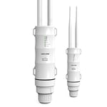 Wavlink AC600 Répéteur WiFi d’extérieur Double Bande Modèle PoE Passif Modes Point d'accès sans Fil/répéteur/Router/WISP Portée de 100 m 2,4 GHz 150 MB/s + 5 GHz 433 MB/s Blanc