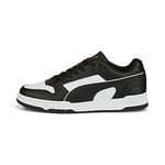 Puma Unisex Adults Rbd Game Low Sneakers, Puma Black-Puma White-Puma Team Gold, 36 EU