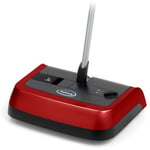 Ewbank Evolution Carpet Sweeper 3 Floor Cordless Sweep Manual Silent Hard - Red