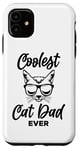 Coque pour iPhone 11 Le papa le plus cool des chats