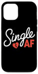 iPhone 12/12 Pro Funny Anti-Valentines Day Date Humor Single AF Case