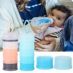 4 Layers Storage Container Snack Feeding Dispenser Milk Powder Box