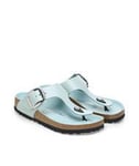 BIRKENSTOCK GIZEH BIG BUCKLE Leather flip-flops