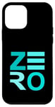 Coque pour iPhone 12 mini Turquoise Zeroed In! Graphisme couleur turquoise